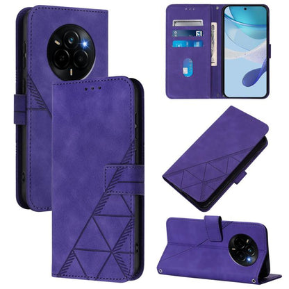 Crossbody 3D Embossed Flip Leather Phone Case, For Realme 16T 5G Global, For Realme C85 5G / 15X 5G India, For Realme 16 Pro+ 5G Global, For Realme 16 Pro 5G Global, For Realme P4X 5G, For Realme C71 4G India, For Realme P4 Pro 5G, For Realme P4 5G    ...