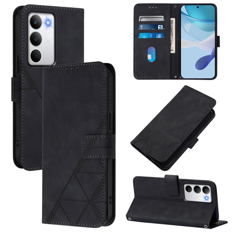 Crossbody 3D Embossed Flip Leather Phone Case, For Realme 16T 5G Global, For Realme C85 5G / 15X 5G India, For Realme 16 Pro+ 5G Global, For Realme 16 Pro 5G Global, For Realme P4X 5G, For Realme C71 4G India, For Realme P4 Pro 5G, For Realme P4 5G    ...