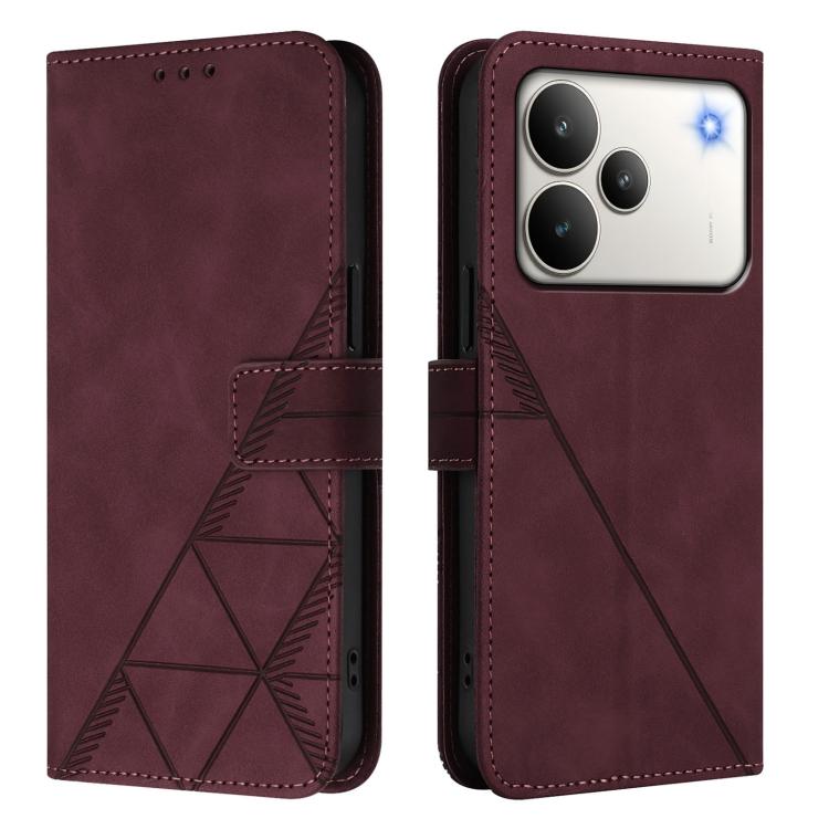 Crossbody 3D Embossed Flip Leather Phone Case, For Realme 16T 5G Global, For Realme C85 5G / 15X 5G India, For Realme 16 Pro+ 5G Global, For Realme 16 Pro 5G Global, For Realme P4X 5G, For Realme C71 4G India, For Realme P4 Pro 5G, For Realme P4 5G    ...