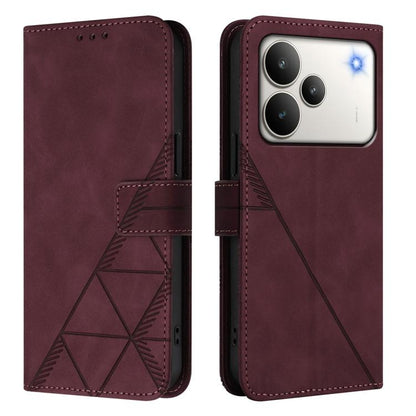 Crossbody 3D Embossed Flip Leather Phone Case, For Realme 16T 5G Global, For Realme C85 5G / 15X 5G India, For Realme 16 Pro+ 5G Global, For Realme 16 Pro 5G Global, For Realme P4X 5G, For Realme C71 4G India, For Realme P4 Pro 5G, For Realme P4 5G    ...