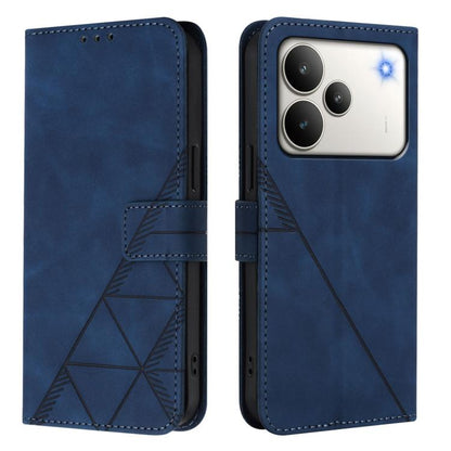 Crossbody 3D Embossed Flip Leather Phone Case, For Realme 16T 5G Global, For Realme C85 5G / 15X 5G India, For Realme 16 Pro+ 5G Global, For Realme 16 Pro 5G Global, For Realme P4X 5G, For Realme C71 4G India, For Realme P4 Pro 5G, For Realme P4 5G    ...
