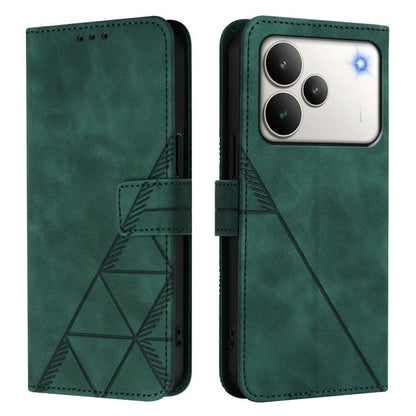 Crossbody 3D Embossed Flip Leather Phone Case, For Realme 16T 5G Global, For Realme C85 5G / 15X 5G India, For Realme 16 Pro+ 5G Global, For Realme 16 Pro 5G Global, For Realme P4X 5G, For Realme C71 4G India, For Realme P4 Pro 5G, For Realme P4 5G    ...