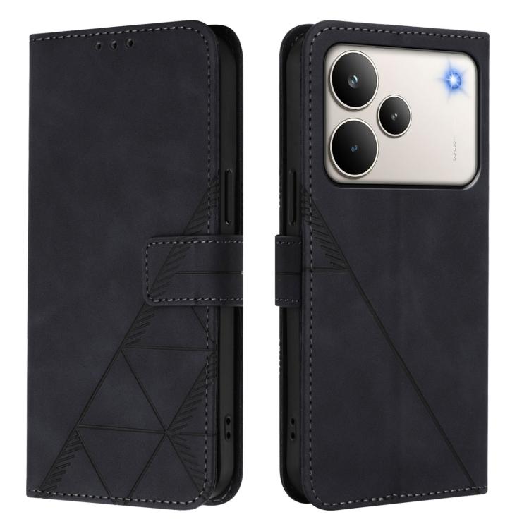Crossbody 3D Embossed Flip Leather Phone Case, For Realme 16T 5G Global, For Realme C85 5G / 15X 5G India, For Realme 16 Pro+ 5G Global, For Realme 16 Pro 5G Global, For Realme P4X 5G, For Realme C71 4G India, For Realme P4 Pro 5G, For Realme P4 5G    ...