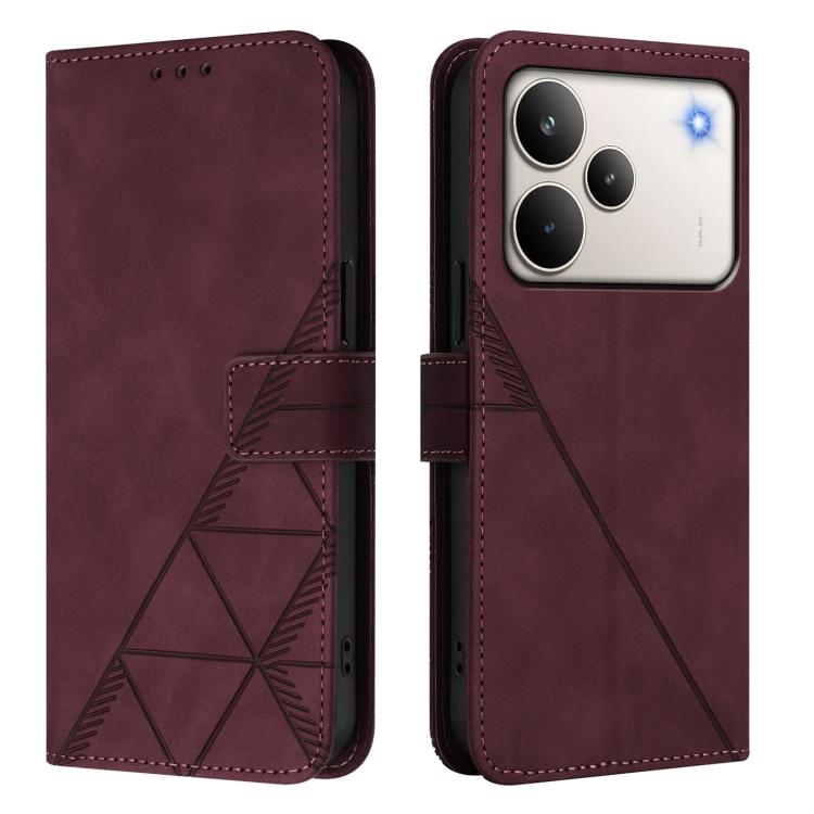 Crossbody 3D Embossed Flip Leather Phone Case, For Realme 16T 5G Global, For Realme C85 5G / 15X 5G India, For Realme 16 Pro+ 5G Global, For Realme 16 Pro 5G Global, For Realme P4X 5G, For Realme C71 4G India, For Realme P4 Pro 5G, For Realme P4 5G    ...