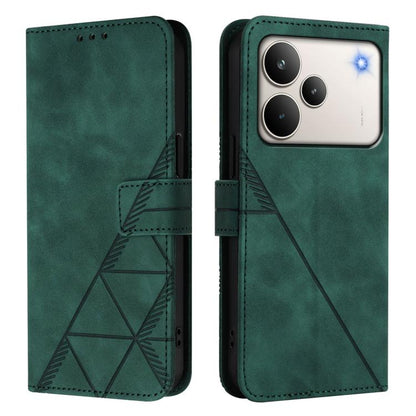 Crossbody 3D Embossed Flip Leather Phone Case, For Realme 16T 5G Global, For Realme C85 5G / 15X 5G India, For Realme 16 Pro+ 5G Global, For Realme 16 Pro 5G Global, For Realme P4X 5G, For Realme C71 4G India, For Realme P4 Pro 5G, For Realme P4 5G    ...