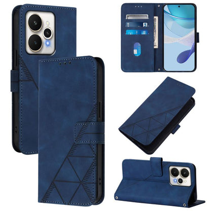 Crossbody 3D Embossed Flip Leather Phone Case, For Realme 16T 5G Global, For Realme C85 5G / 15X 5G India, For Realme 16 Pro+ 5G Global, For Realme 16 Pro 5G Global, For Realme P4X 5G, For Realme C71 4G India, For Realme P4 Pro 5G, For Realme P4 5G    ...