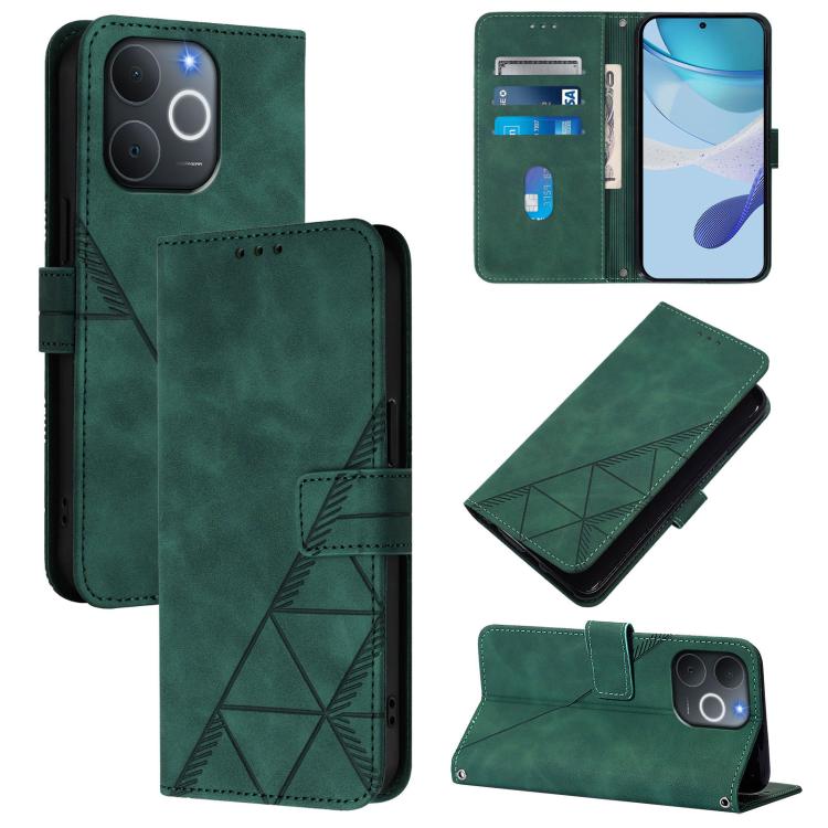 Crossbody 3D Embossed Flip Leather Phone Case, For Realme 16T 5G Global, For Realme C85 5G / 15X 5G India, For Realme 16 Pro+ 5G Global, For Realme 16 Pro 5G Global, For Realme P4X 5G, For Realme C71 4G India, For Realme P4 Pro 5G, For Realme P4 5G    ...