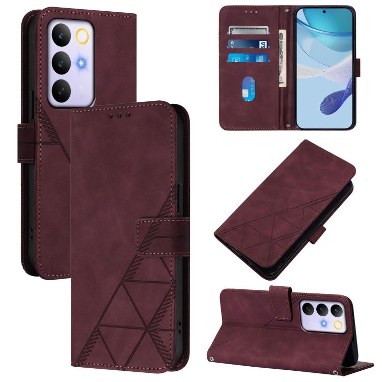 Crossbody 3D Embossed Flip Leather Phone Case, For Realme 16T 5G Global, For Realme C85 5G / 15X 5G India, For Realme 16 Pro+ 5G Global, For Realme 16 Pro 5G Global, For Realme P4X 5G, For Realme C71 4G India, For Realme P4 Pro 5G, For Realme P4 5G    ...