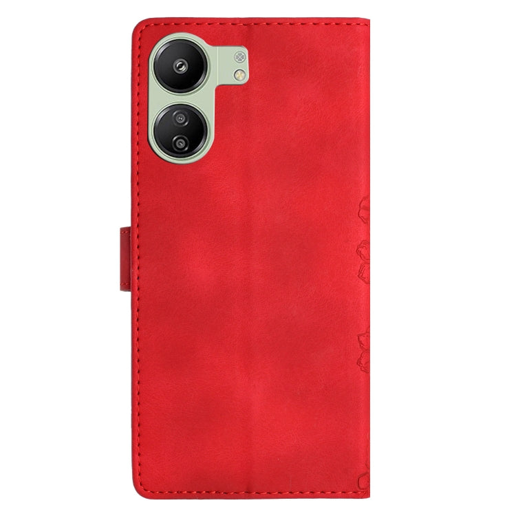 Cherry Blossom Butterfly Skin Feel Embossed PU Phone Case, For Xiaomi Redmi 13C 4G Global, For Xiaomi Redmi 12, For Xiaomi Redmi Note 12S, For Xiaomi Redmi Note 12 Global, For Xiaomi Redmi Note 12 Pro Global, For Xiaomi Redmi A1                        ...