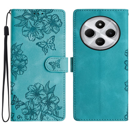 Cherry Blossom Butterfly Skin Feel Embossed PU Phone Case, For Redmi K90 Pro Max/Poco F8 Ultra, For Redmi K90/Poco F8 Pro, For Redmi 15C 5G/4G EU 173mm/Poco C85 5G, For Redmi 15 5G / 4G EU 171mm, For Redmi 15C 5G/4G Global 171mm/Poco C85 4G            ...