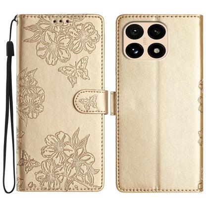 Cherry Blossom Butterfly Skin Feel Embossed PU Phone Case, For Redmi K90 Pro Max/Poco F8 Ultra, For Redmi K90/Poco F8 Pro, For Redmi 15C 5G/4G EU 173mm/Poco C85 5G, For Redmi 15 5G / 4G EU 171mm, For Redmi 15C 5G/4G Global 171mm/Poco C85 4G            ...