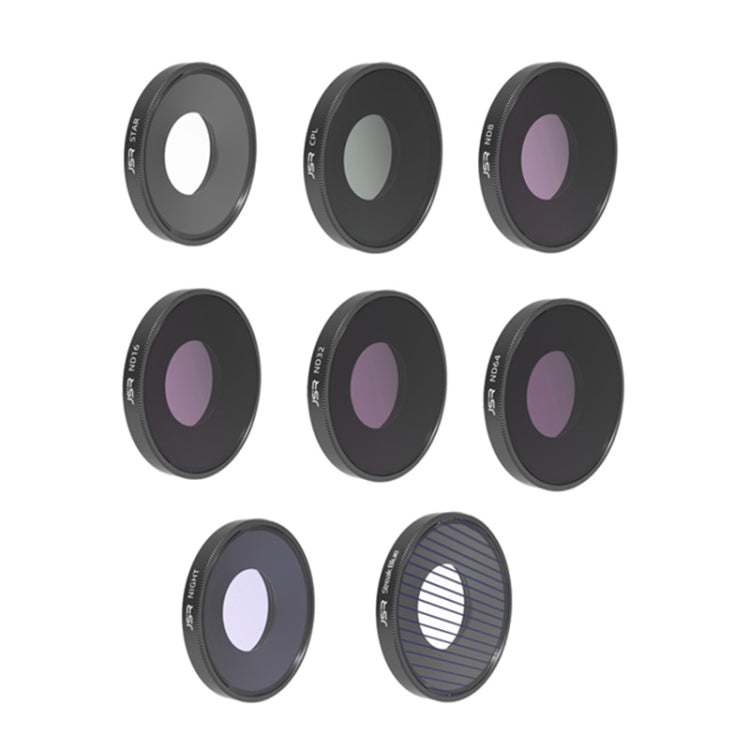 For DJI Osmo Action 4 JUNESTAR Threaded Camera Lens Filter, MCUV, CPL, ND8, ND16, ND32, ND64, ND1000, ND8PL, ND16PL, ND32PL, ND64PL, NIGHT, STAR, Streak Gold Drawing, Streak Blue Drawing, Macro 15X, Pink Diving Filter, Magenta Diving Filter            ...