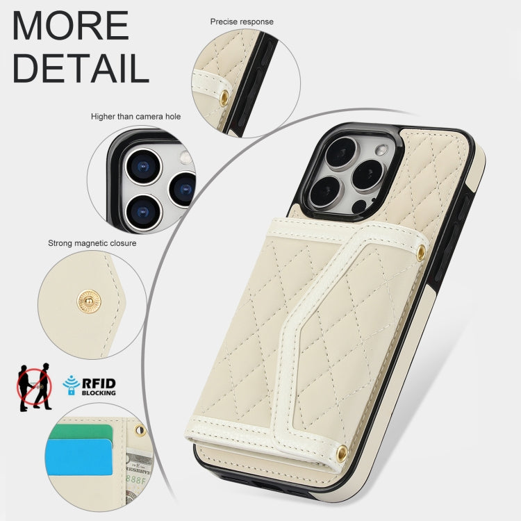 Splicing Rhombic Texture Card Bag Phone Case with Long Lanyard, For iPhone 12 / 12 Pro, For iPhone 12 Pro Max, For iPhone 12 mini, For iPhone 11 Pro Max, For iPhone 11, For iPhone 11 Pro