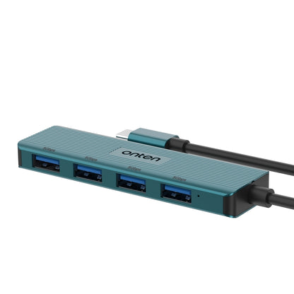 Onten UC621 5Gbps USB-C / Type-C to USB 3.2 Gen1 4 in 1 Multi-function HUB Docking Station, UC621