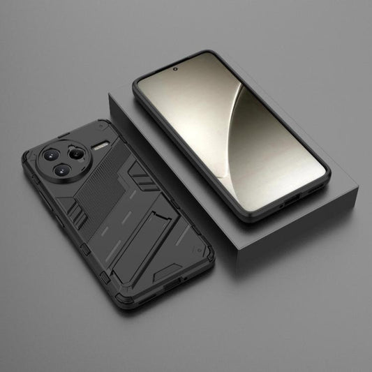 Punk Armor 2 in 1 PC + TPU Phone Case with Holder, For Redmi K80 Pro / Poco F7 Ultra, For Redmi K80 / Poco F7 Pro, For Redmi Turbo 4 Pro, For Redmi Note Turbo 4, For Redmi Note 14 Pro 4G, For Redmi Note 14 4G 163.25mm, For Redmi Note 14 5G             ...