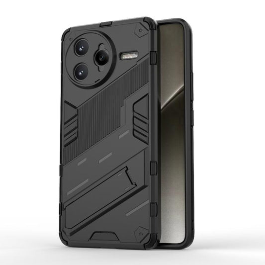 Punk Armor 2 in 1 PC + TPU Phone Case with Holder, For Redmi K80 Pro / Poco F7 Ultra, For Redmi K80 / Poco F7 Pro, For Redmi Turbo 4 Pro, For Redmi Note Turbo 4, For Redmi Note 14 Pro 4G, For Redmi Note 14 4G 163.25mm, For Redmi Note 14 5G             ...