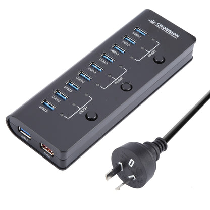 ORICO CRU3-H9C1 10 Port USB3.0 12V 4A HUB Power Adapter, EU Plug, US Plug, UK Plug, AU Plug