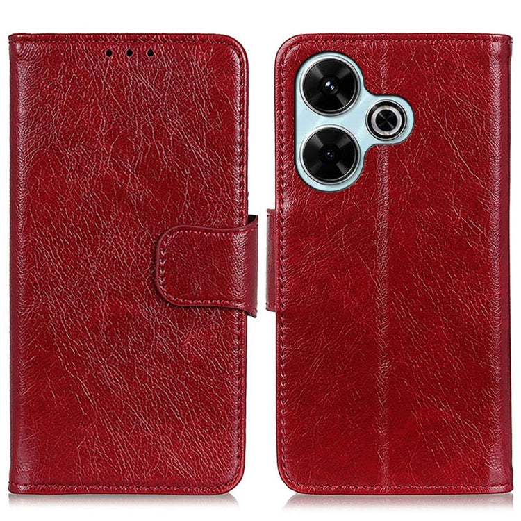 Nappa Texture Horizontal Flip Leather Phone Case, For Redmi Turbo 4 Pro, For Redmi Turbo 4, For Redmi 14C 4G, For Xiaomi Redmi 13 4G