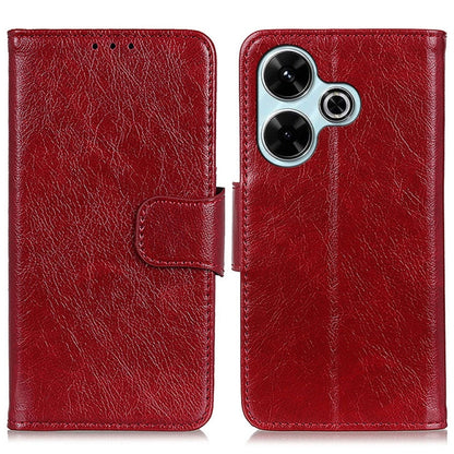 Nappa Texture Horizontal Flip Leather Phone Case, For Redmi Turbo 4 Pro, For Redmi Turbo 4, For Redmi 14C 4G, For Xiaomi Redmi 13 4G