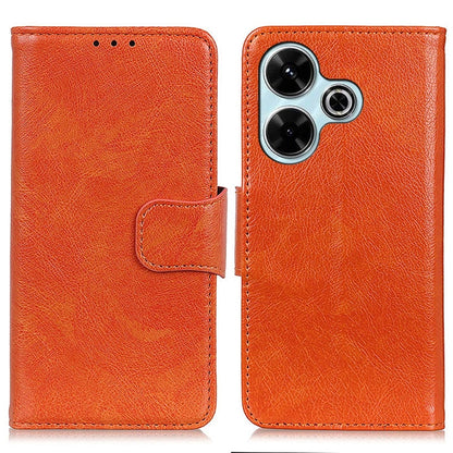 Nappa Texture Horizontal Flip Leather Phone Case, For Redmi Turbo 4 Pro, For Redmi Turbo 4, For Redmi 14C 4G, For Xiaomi Redmi 13 4G