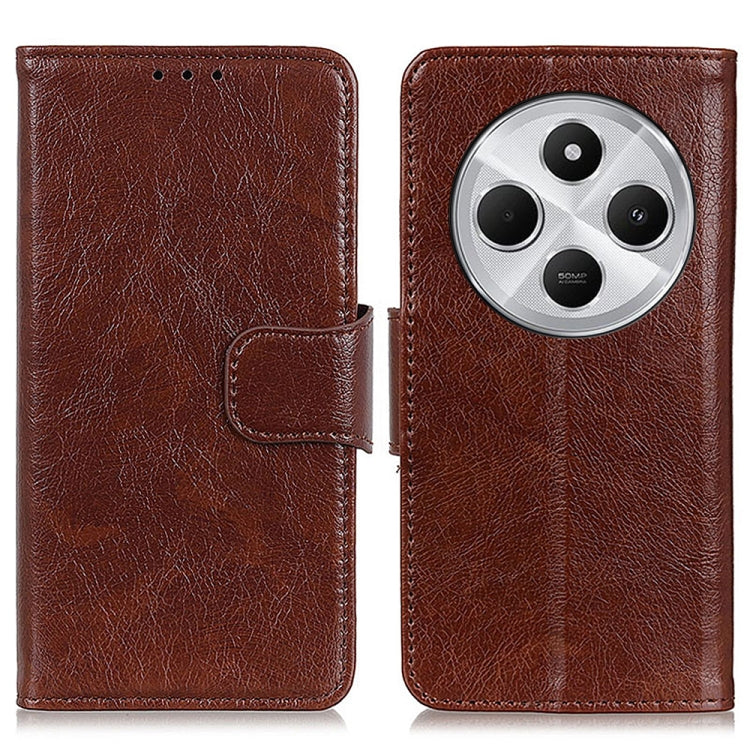Nappa Texture Horizontal Flip Leather Phone Case, For Redmi Turbo 4 Pro, For Redmi Turbo 4, For Redmi 14C 4G, For Xiaomi Redmi 13 4G