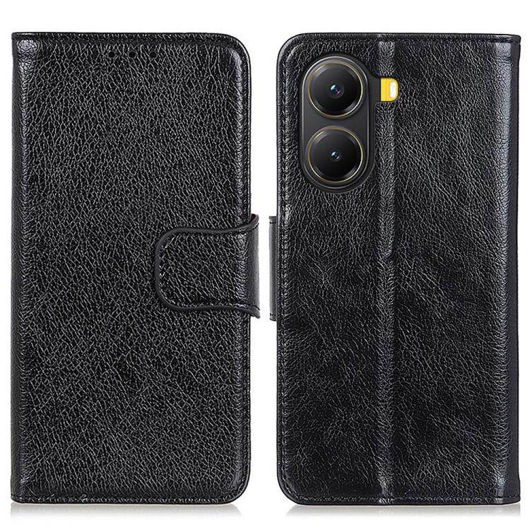 Nappa Texture Horizontal Flip Leather Phone Case