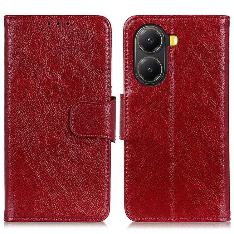 Nappa Texture Horizontal Flip Leather Phone Case