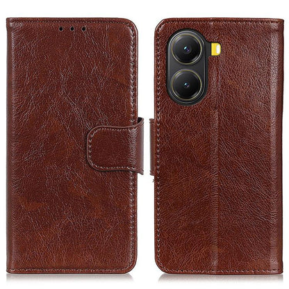 Nappa Texture Horizontal Flip Leather Phone Case