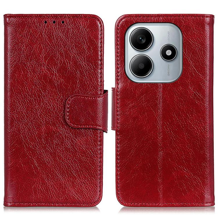 Nappa Texture Horizontal Flip Leather Phone Case
