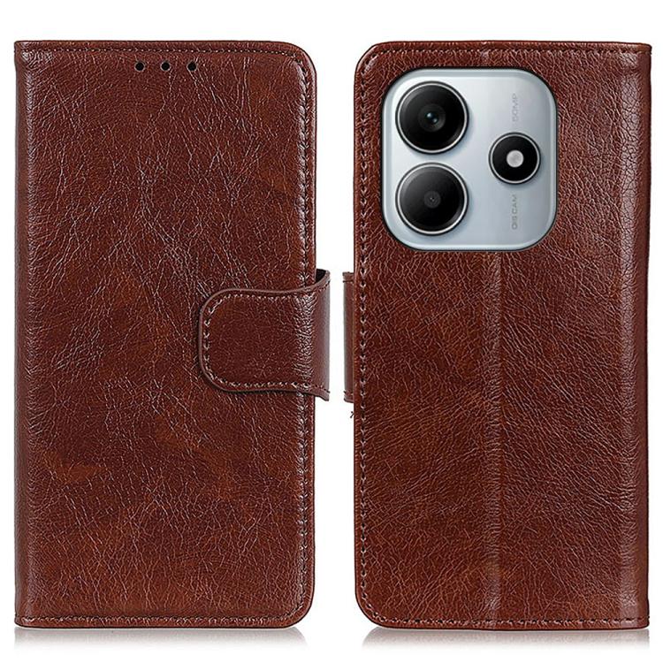 Nappa Texture Horizontal Flip Leather Phone Case