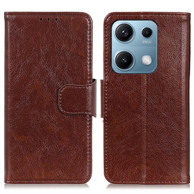 Nappa Texture Horizontal Flip Leather Phone Case