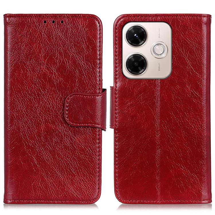 Nappa Texture Horizontal Flip Leather Phone Case