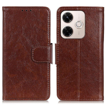 Nappa Texture Horizontal Flip Leather Phone Case