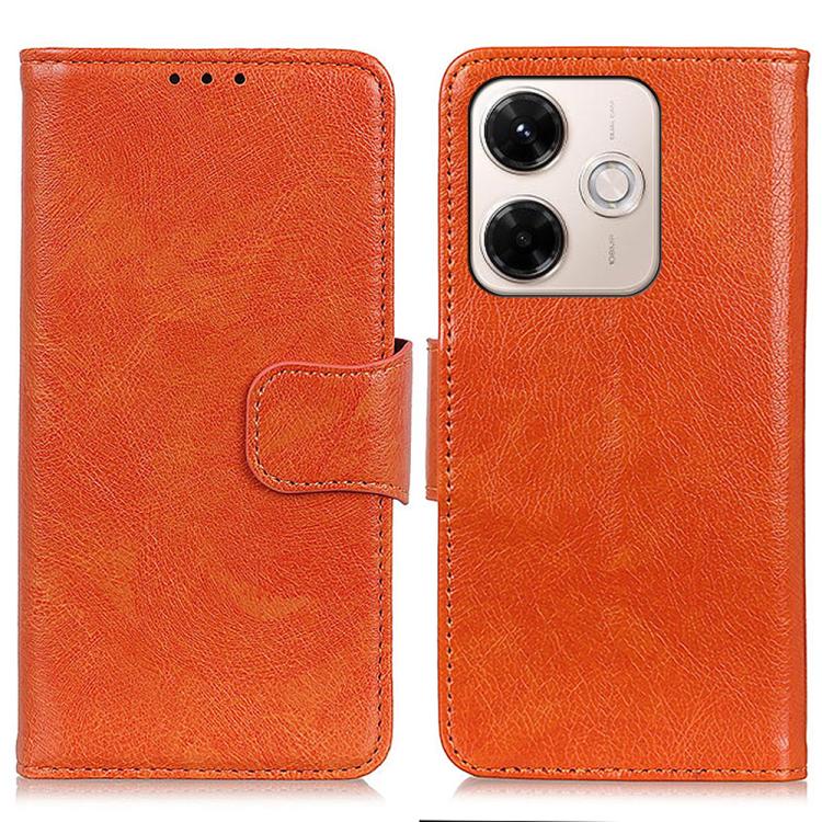 Nappa Texture Horizontal Flip Leather Phone Case