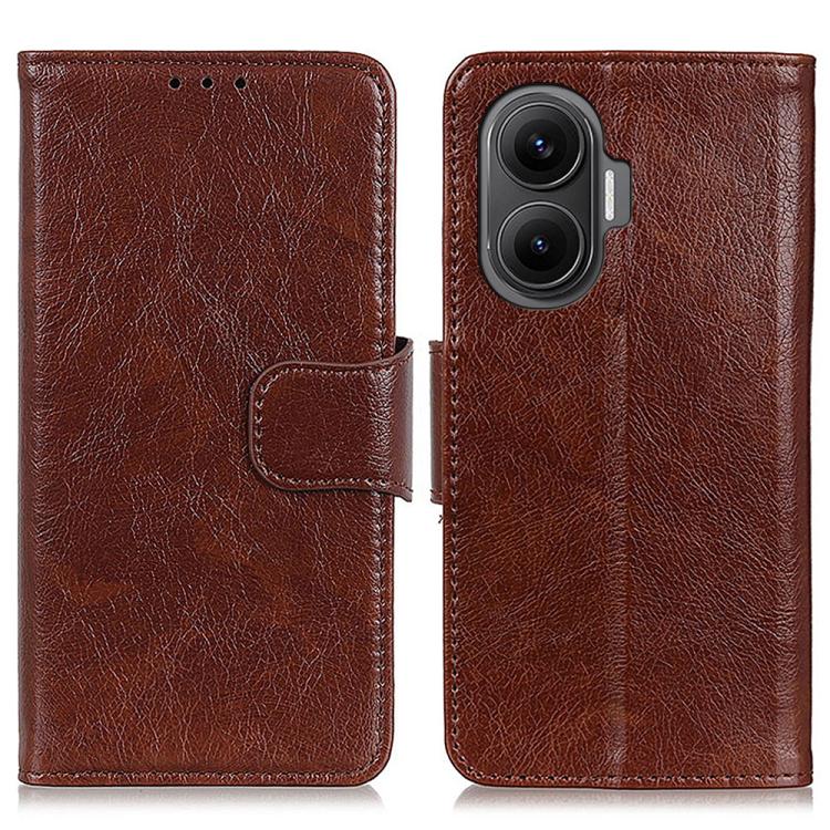 Nappa Texture Horizontal Flip Leather Phone Case