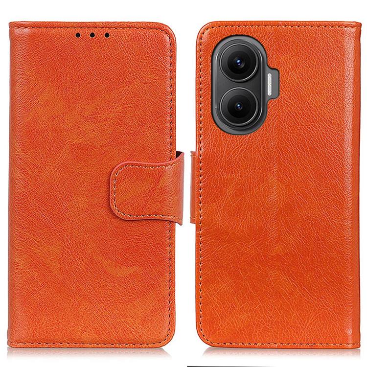 Nappa Texture Horizontal Flip Leather Phone Case