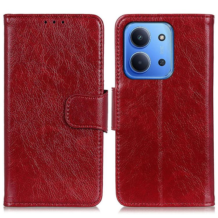 Nappa Texture Horizontal Flip Leather Phone Case