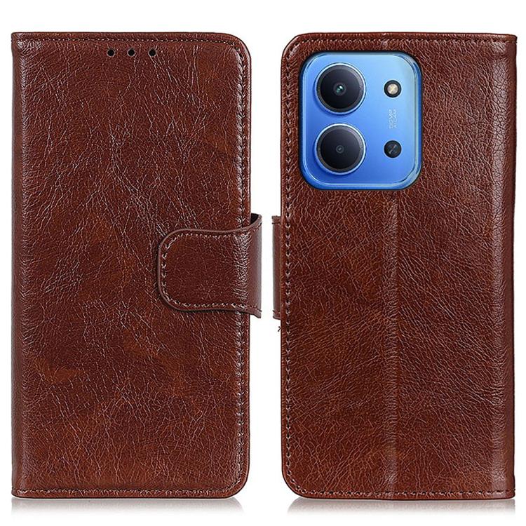Nappa Texture Horizontal Flip Leather Phone Case