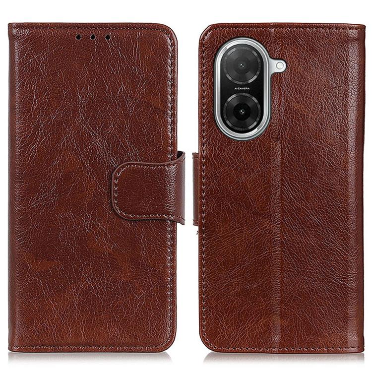 Nappa Texture Horizontal Flip Leather Phone Case