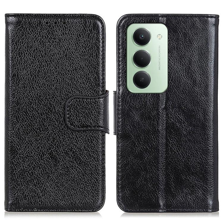 Nappa Texture Horizontal Flip Leather Phone Case