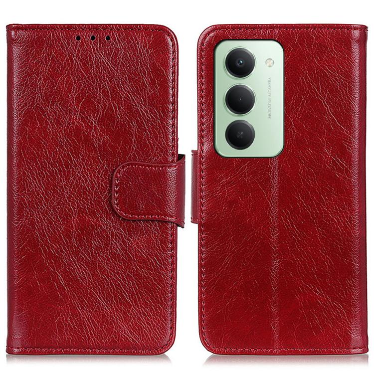 Nappa Texture Horizontal Flip Leather Phone Case