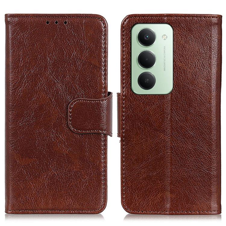 Nappa Texture Horizontal Flip Leather Phone Case