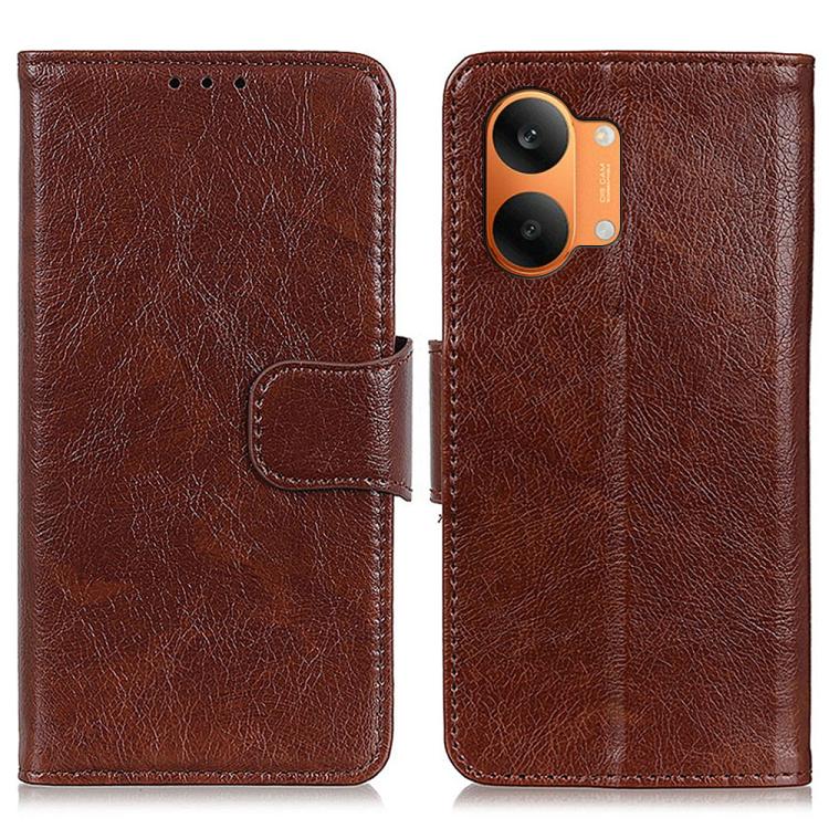 Nappa Texture Horizontal Flip Leather Phone Case, For Redmi 17 5G / 4G Global 170mm, For Redmi Note 17 4G Global 171mm, For Redmi A7 Pro 171mm/Poco C85x 5G, For Redmi Turbo 5 Max / Poco X8 Pro Max, For Redmi Turbo 5 5G / Poco X8 Pro 5G                 ...