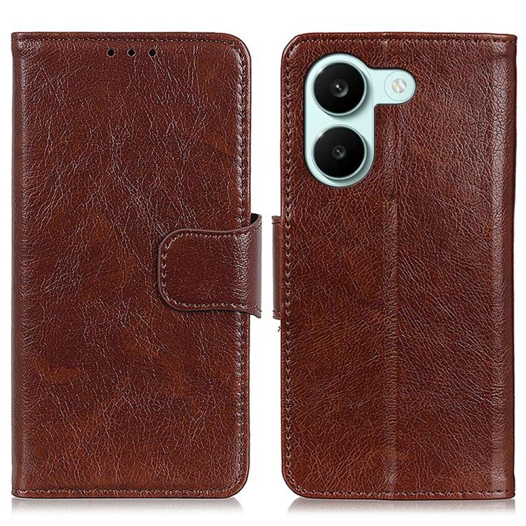 Nappa Texture Horizontal Flip Leather Phone Case, For Redmi 17 5G / 4G Global 170mm, For Redmi Note 17 4G Global 171mm, For Redmi A7 Pro 171mm/Poco C85x 5G, For Redmi Turbo 5 Max / Poco X8 Pro Max, For Redmi Turbo 5 5G / Poco X8 Pro 5G                 ...