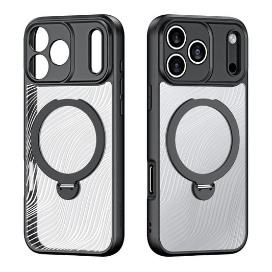DUX DUCIS Aimo Mag Series MagSafe Ring Holder Frosted Phone Case, For iPhone 17 Pro, For iPhone 17, For iPhone Air