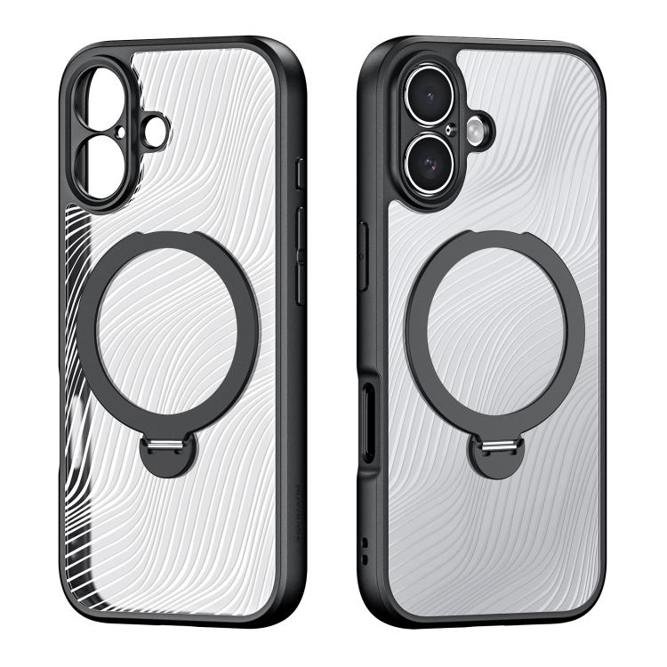 DUX DUCIS Aimo Mag Series MagSafe Ring Holder Frosted Phone Case, For iPhone 17, For iPhone Air