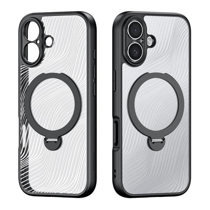 DUX DUCIS Aimo Mag Series MagSafe Ring Holder Frosted Phone Case, For iPhone 17, For iPhone Air