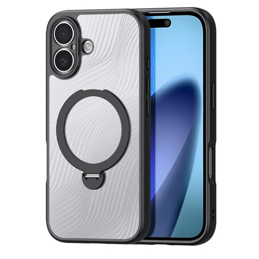DUX DUCIS Aimo Mag Series Coque de téléphone givrée avec support d'anneau MagSafe, pour iPhone 17 Pro, pour iPhone 17, pour iPhone Air