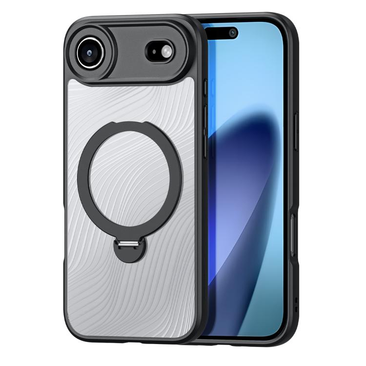 DUX DUCIS Aimo Mag Series MagSafe Ring Holder Frosted Phone Case, For iPhone 17, For iPhone Air