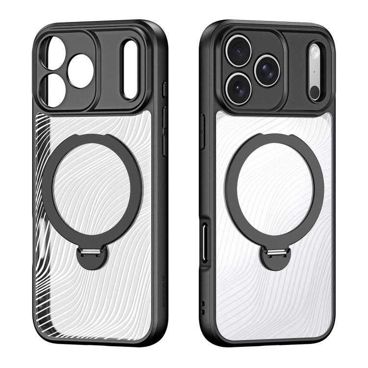 DUX DUCIS Aimo Mag Series MagSafe Ring Holder Frosted Phone Case, For iPhone 18 Pro, For iPhone 18 Pro Max, For iPhone 17 Pro Max, For iPhone 17 Pro, For iPhone 17, For iPhone 17 Air